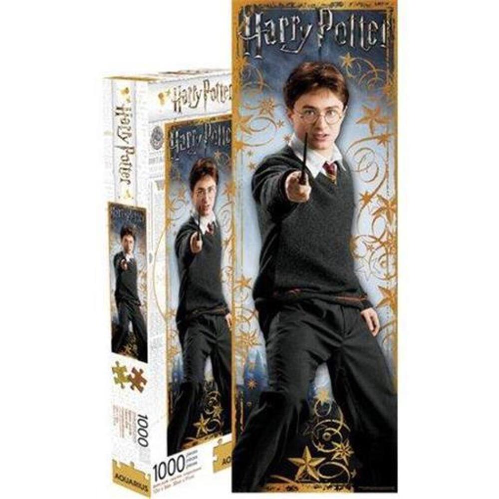 NEW AQUARIUS  HARRY POTTER 1000 PIECE SLIM JIGSAW PUZZLE 12 IN X 36 IN 14+